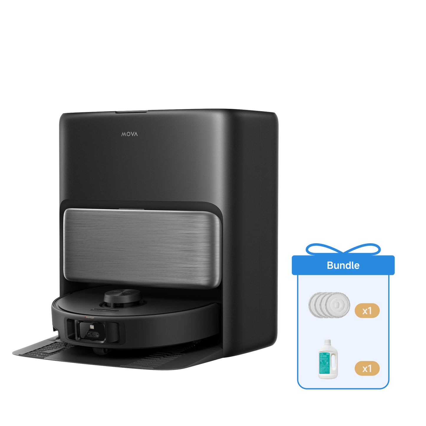 MOVA P70 Pro Ultra Robot Aspirateur + Serpillière + 1L Les Fournitures
