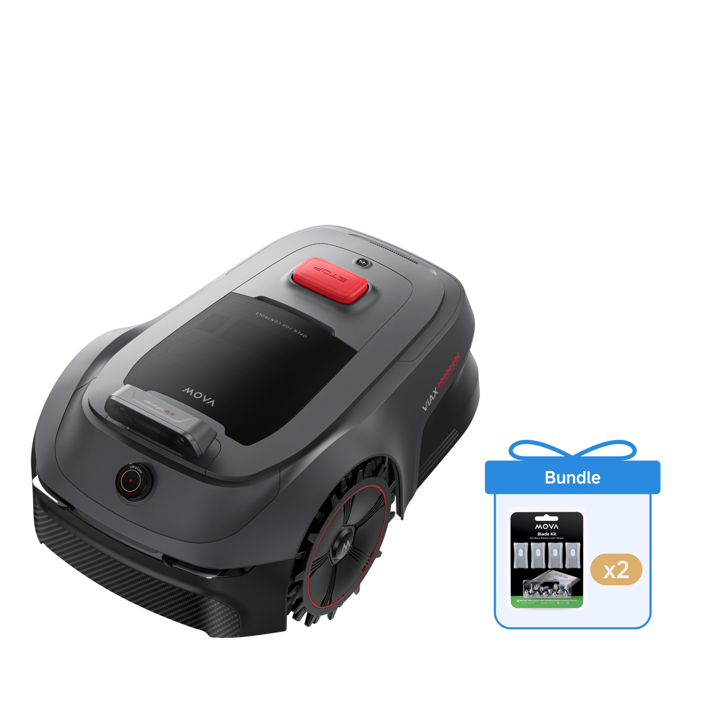 MOVA Robot tondeuse ViAX 500 + MOVA Robot tondeuse Kit