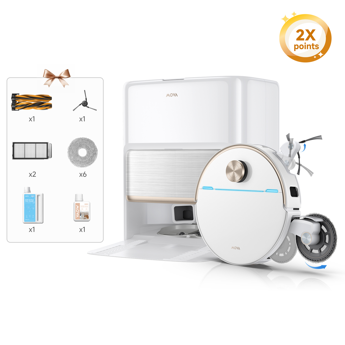 MOVA V70 Ultra Complete Robot aspirateur