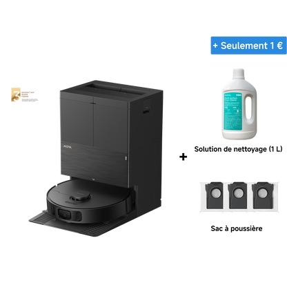 MOVA E50 Pro Ultra Robot aspirateur Noir
