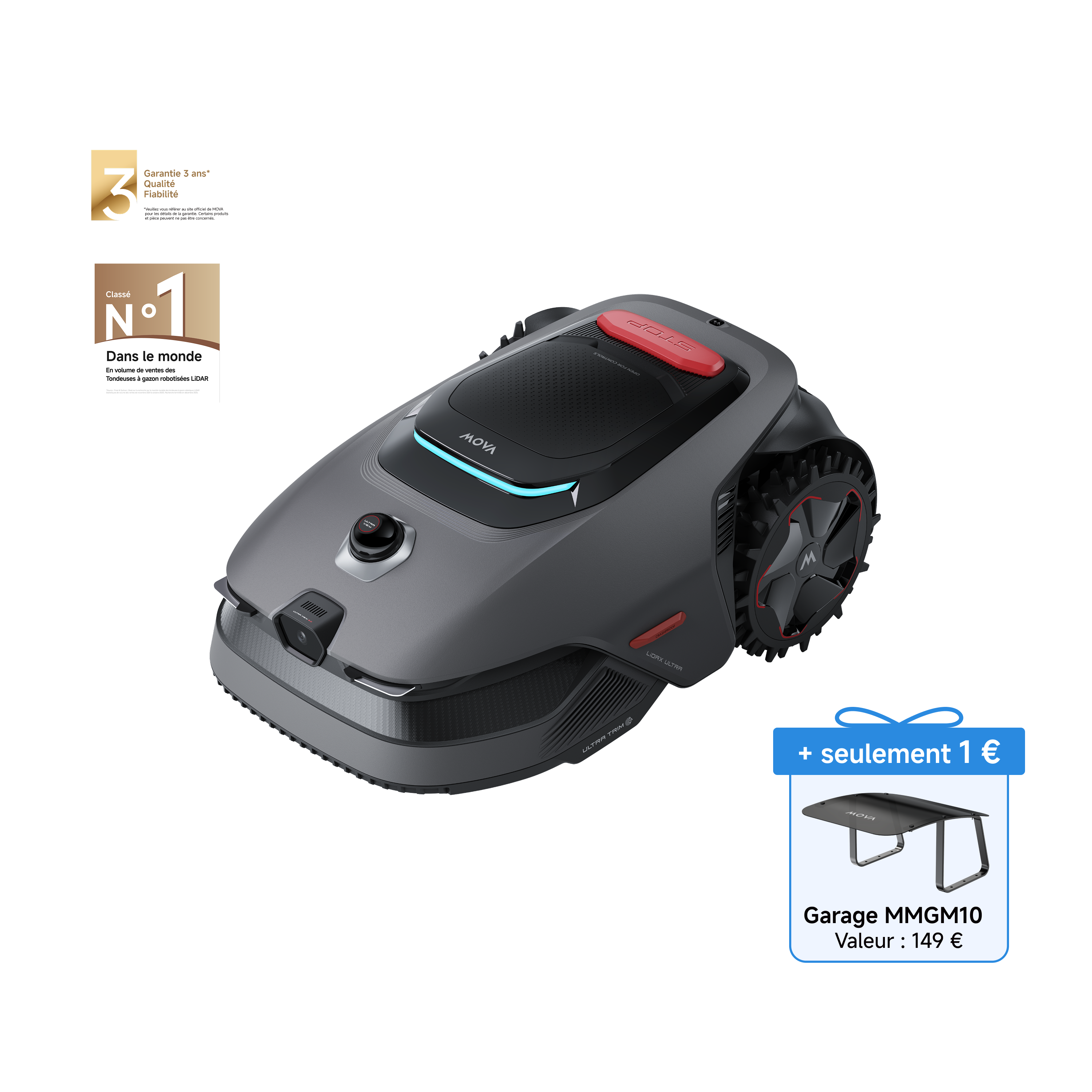 MOVA LiDAX Ultra Series Robotmaaier