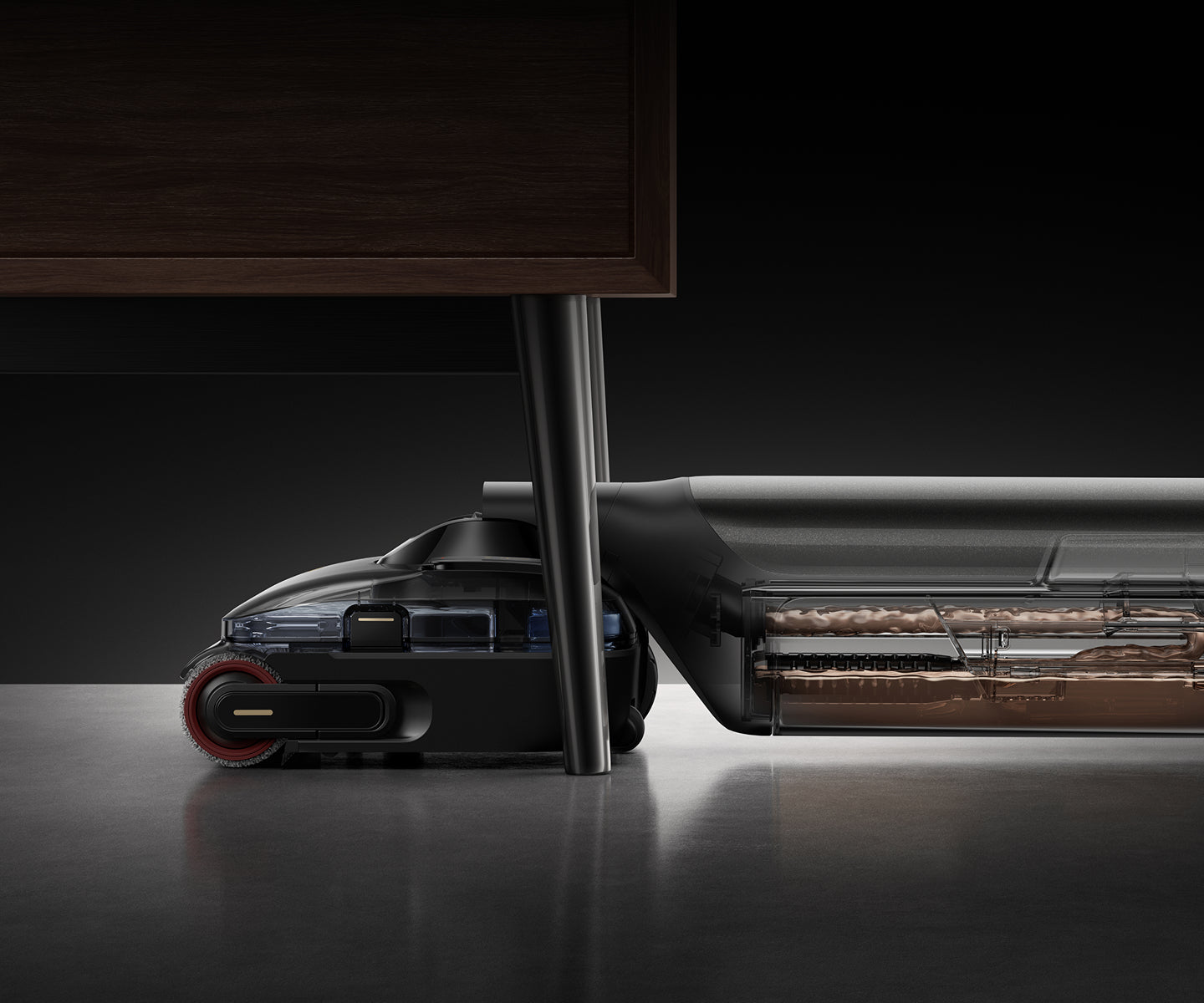 Platliggend 180° bereik met onverminderde zuigkracht - 