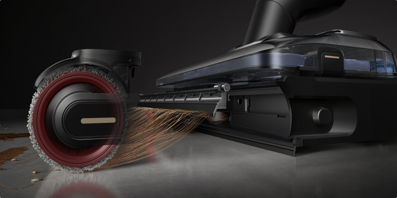 Schraper met tanden met hoge dichtheid: Geen haarklitten* - 