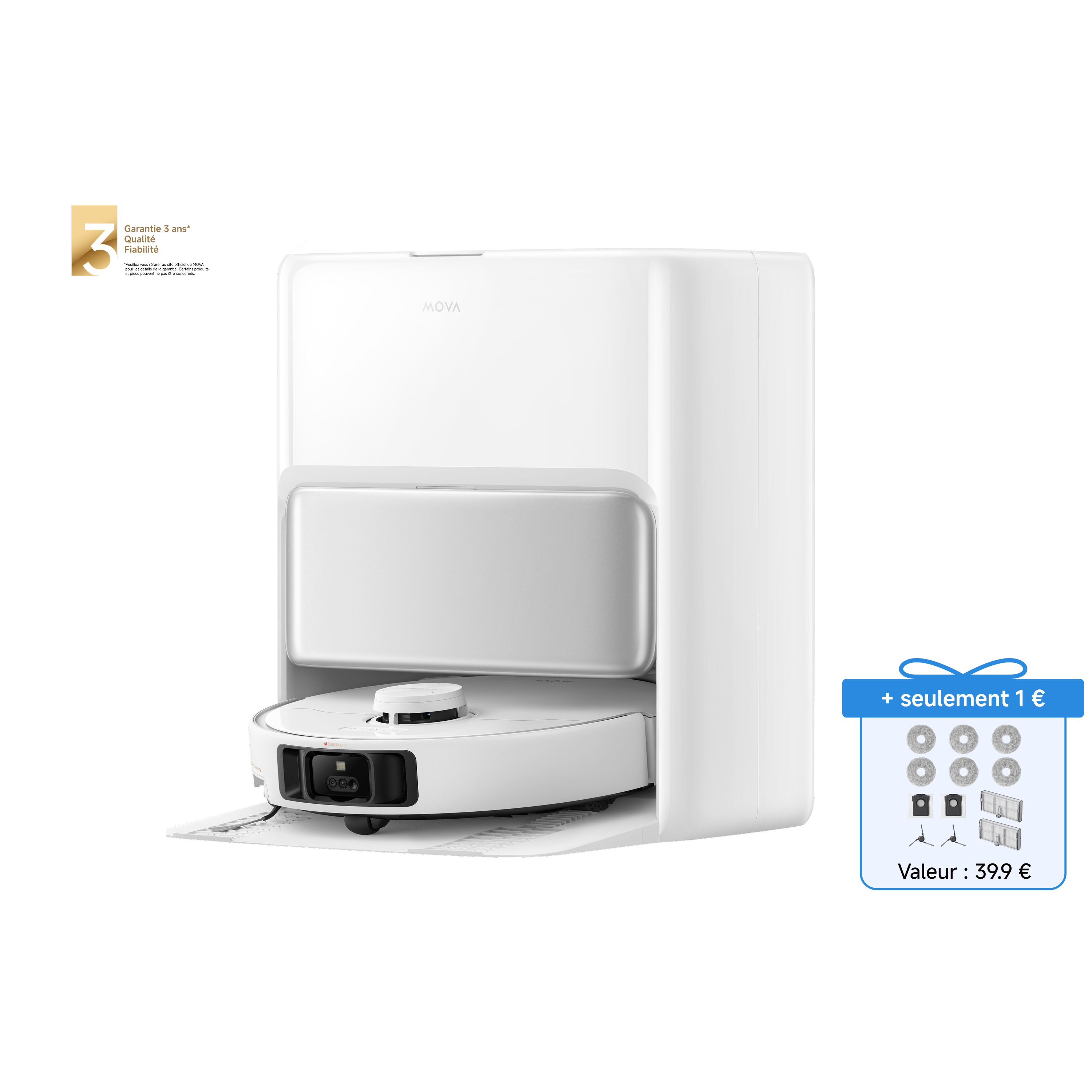 MOVA P50 Pro Ultra Robotstofzuiger