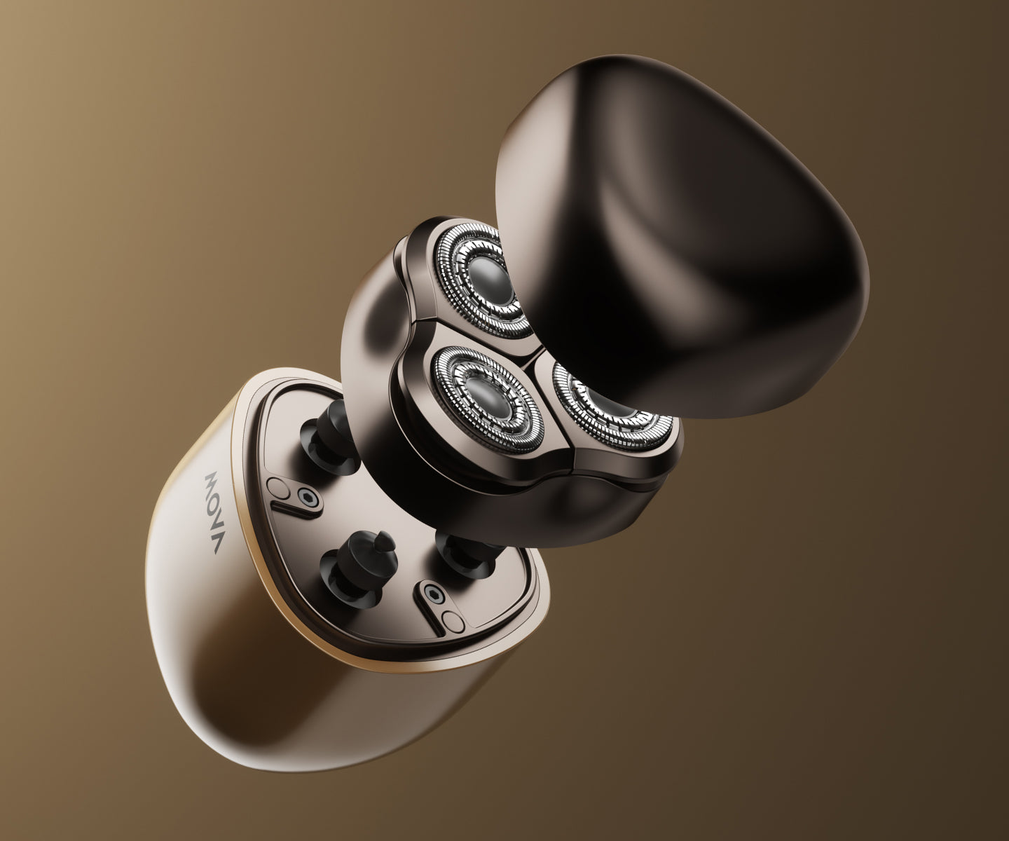 Magnetische klik-kap,
naadloos geïntegreerd ontwerp - 