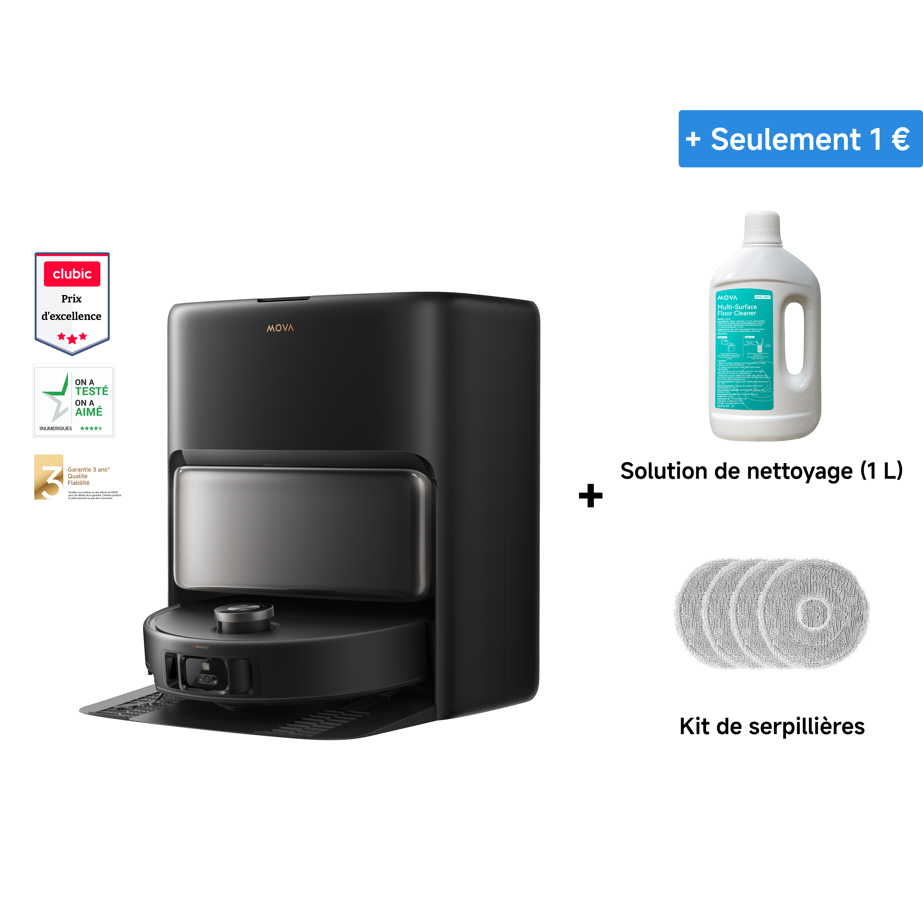 MOVA V50 Ultra Complete Robot aspirateur
