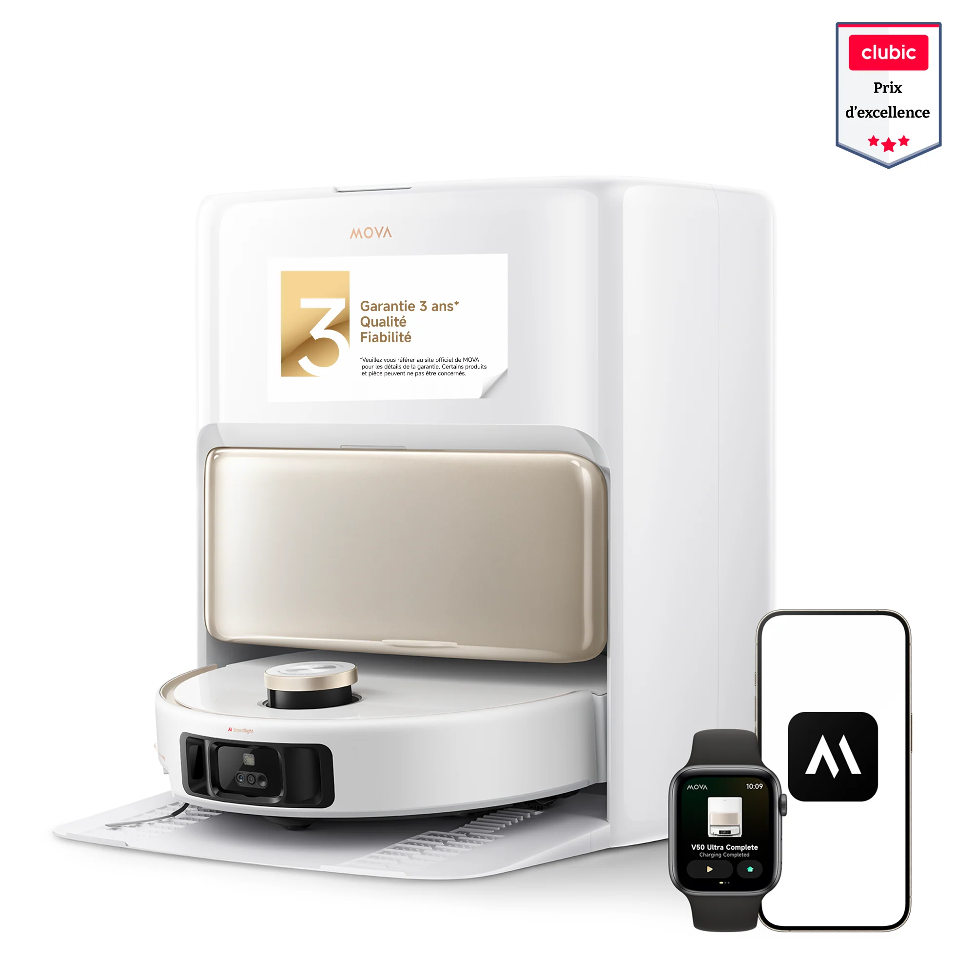 MOVA V50 Ultra Complete Robot aspirateur