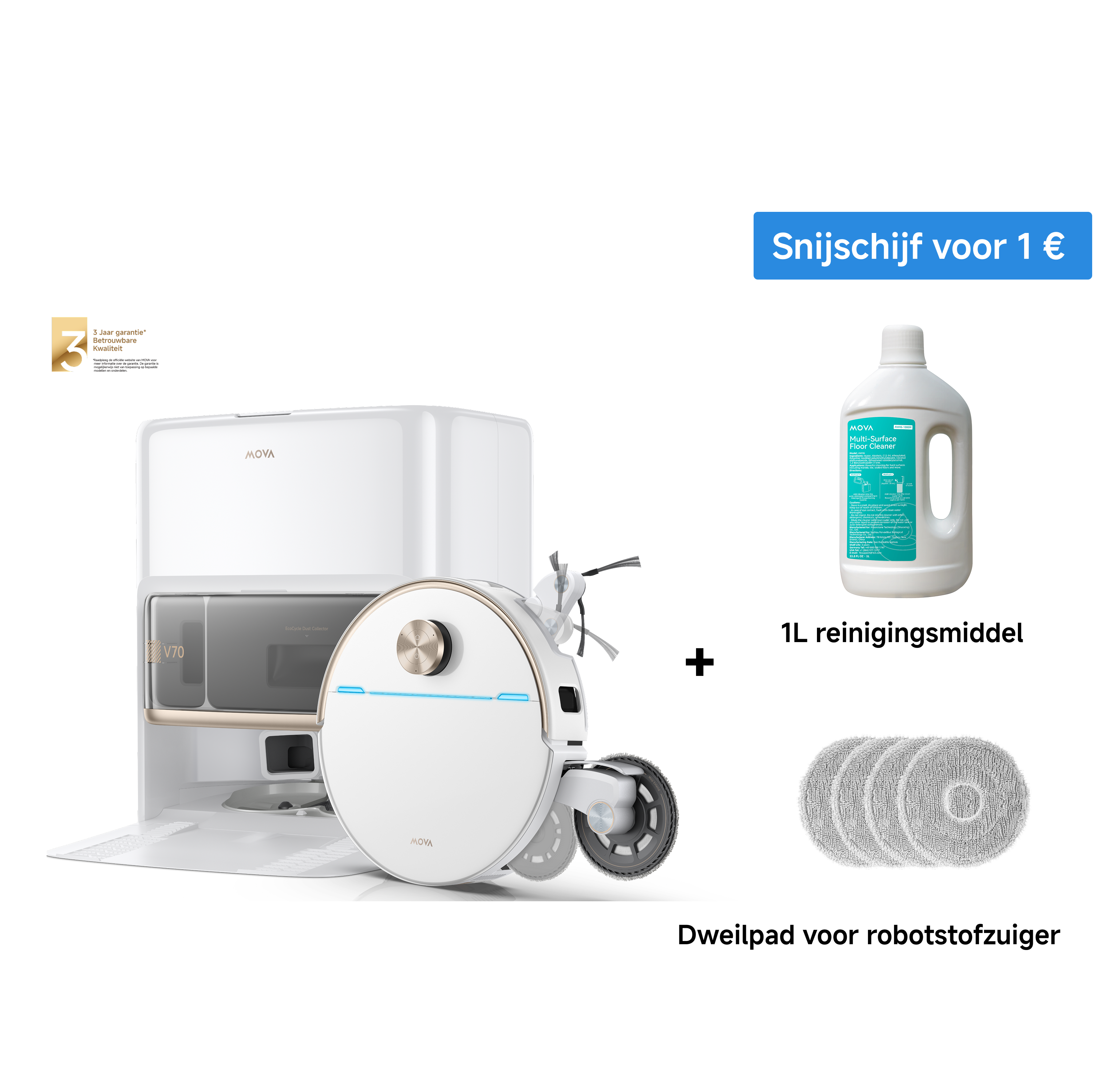 MOVA V70 Ultra Complete X Robot aspirateur