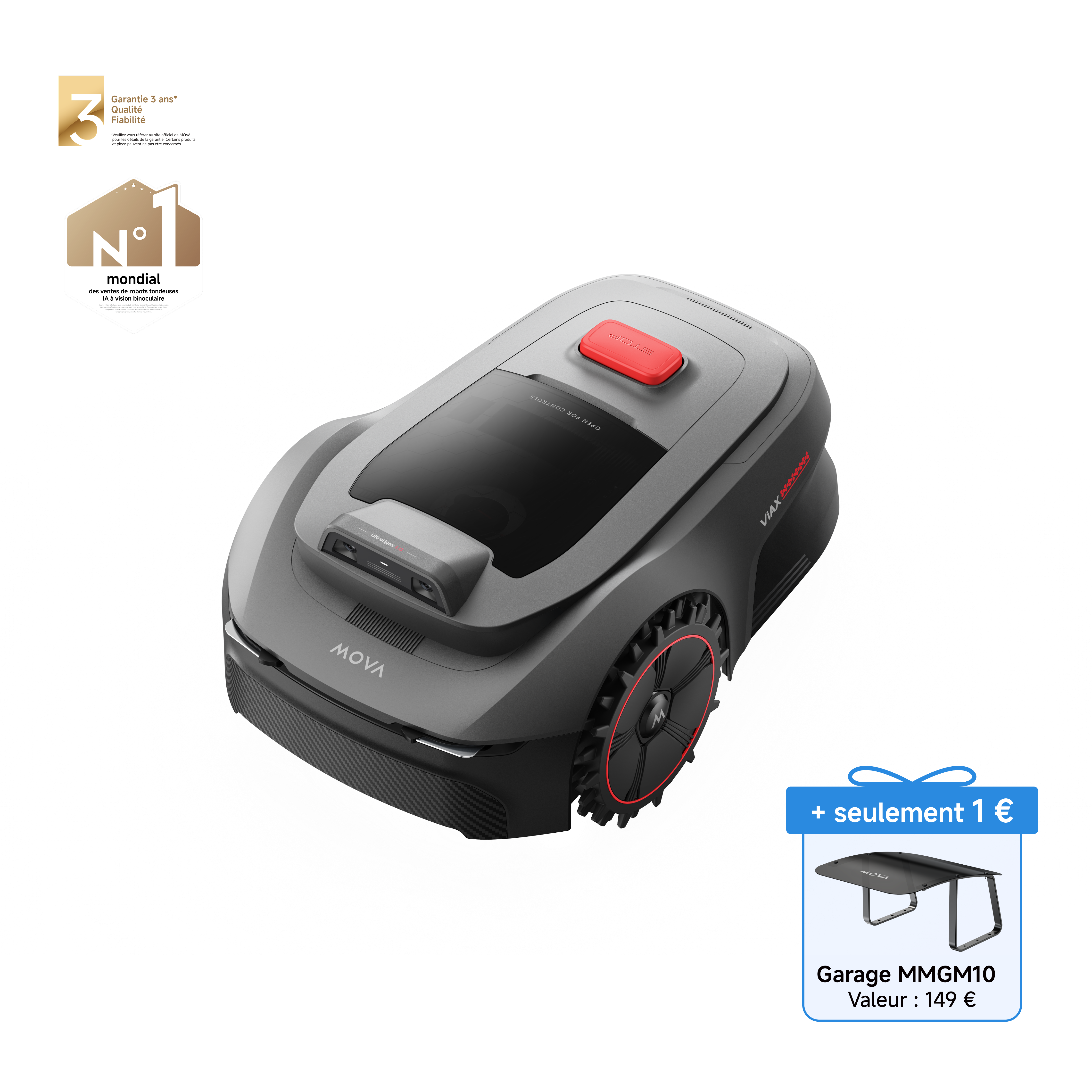  MOVA ViAX 250 Robot tondeuse