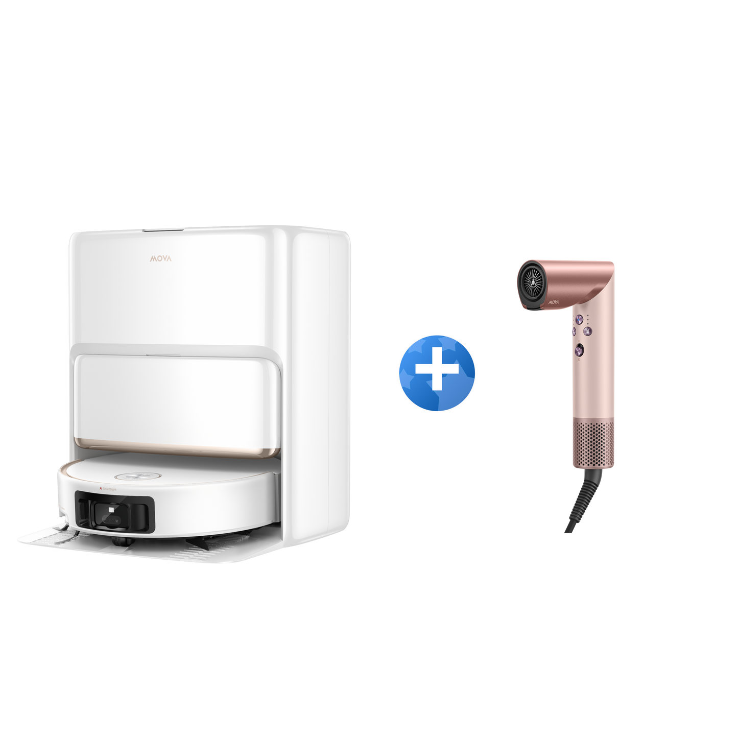 MOVA Z60 Ultra Roller Complete Robot Aspirateur + MOVA Master 10 Sakura