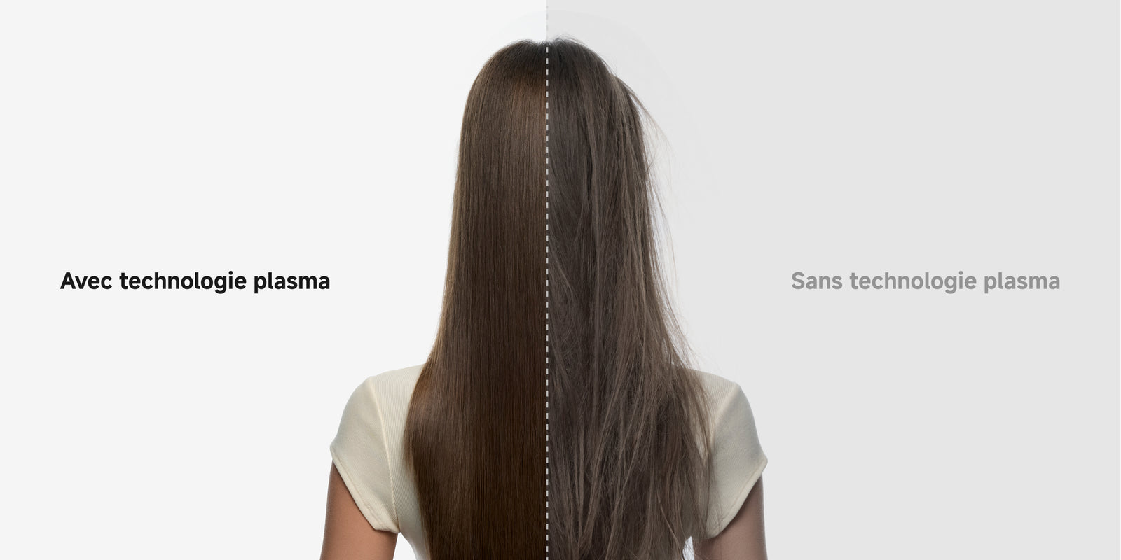 Soin plasma. 
Cheveux lisse et éclatant. - 