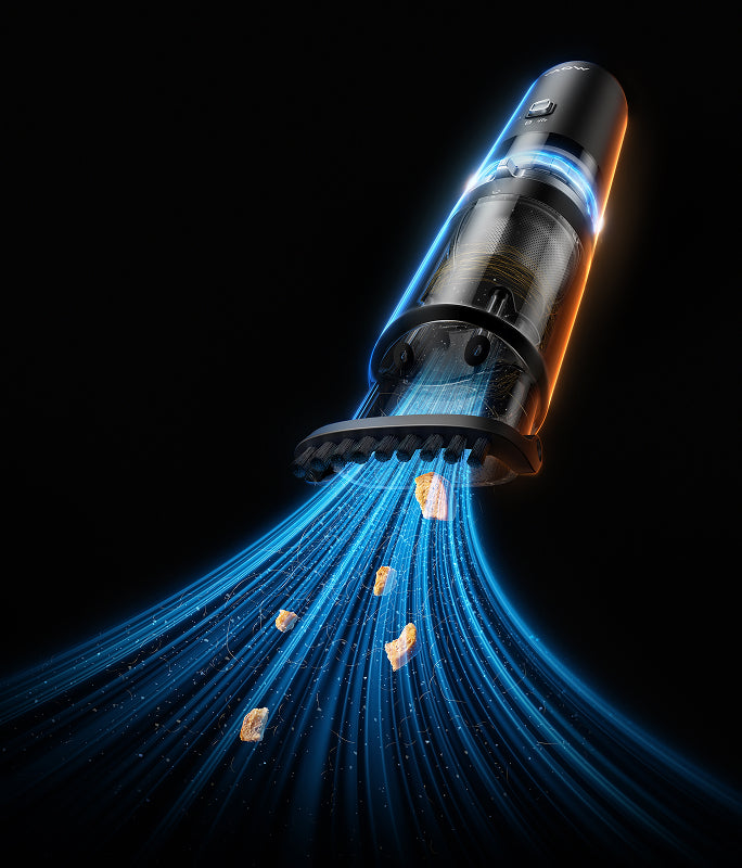 18.000 Pa zuigkracht, aangedreven door Vortex Core™ motor