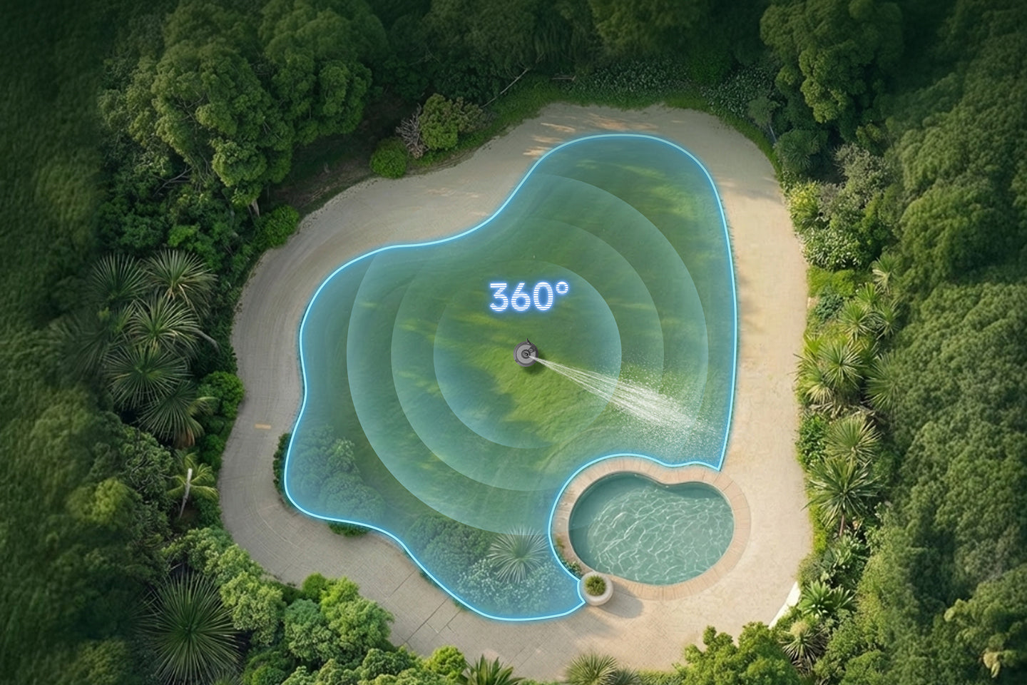 ContourJet™ : arrosage précis grâce à la cartographie - 