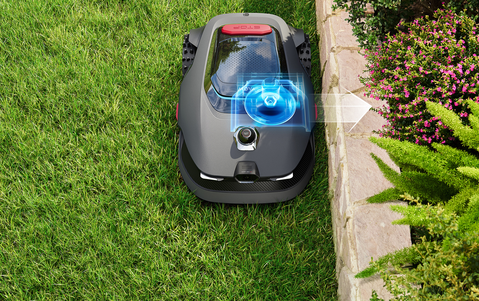 UltraTrim™ 1.0 - Moins de 5 cm grâce au disque mobile