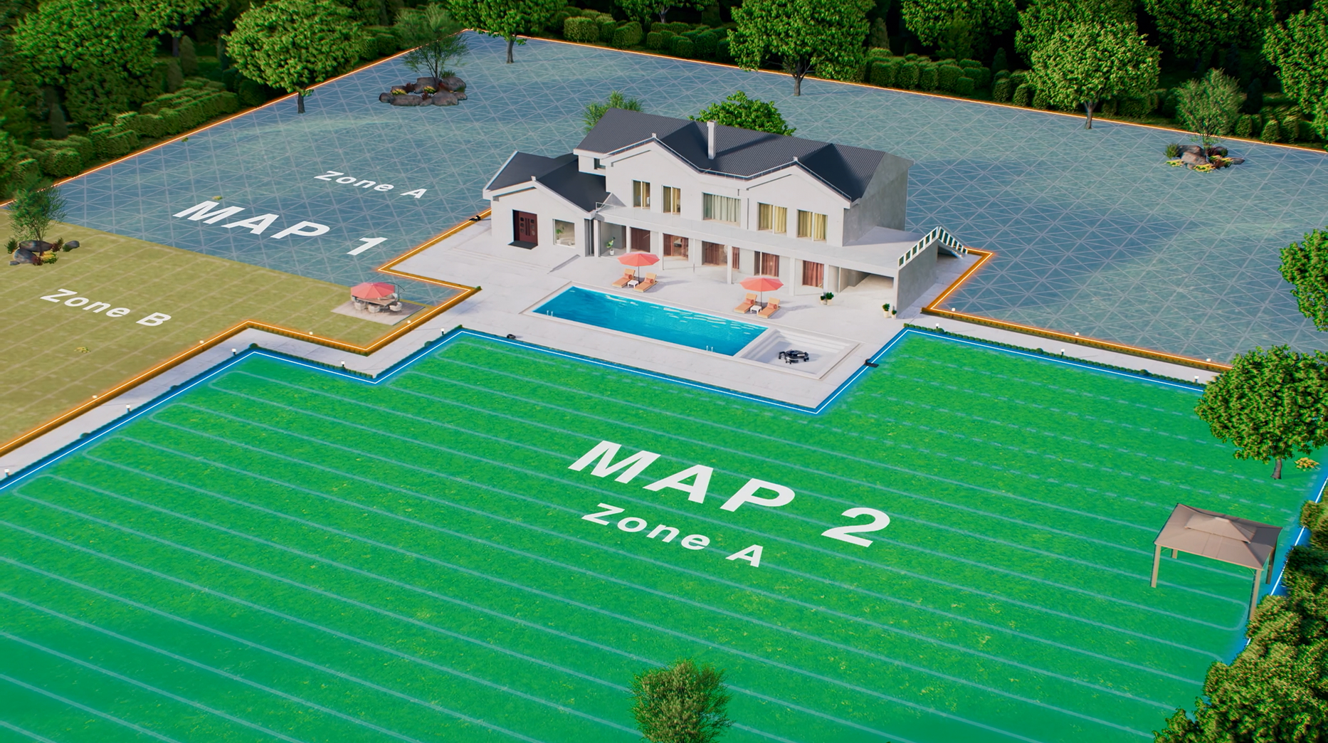 Double carte - pour gérer jusqu’à 150 zones