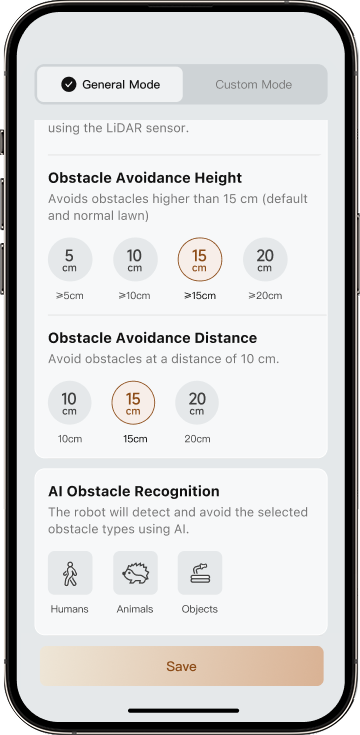 Reconnaissance d’obstacles par IA