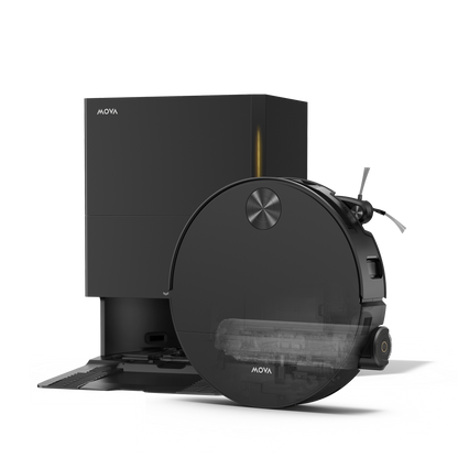 MOVA S70 Roller Robot Aspirateur Noir