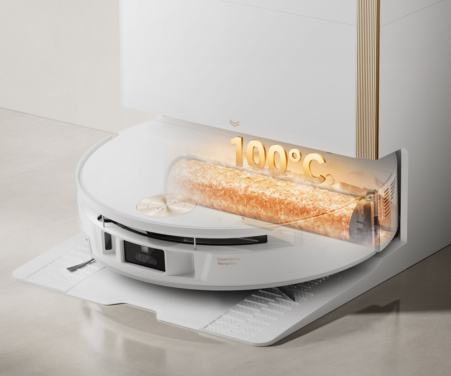Lavage des 
serpillières à 100 °C - 