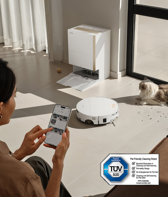 Mode IA PetMate 
Nettoie et capture l’instant - 