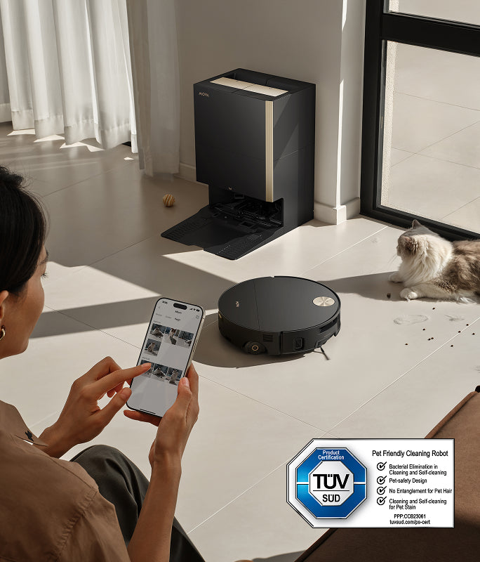 Mode IA PetMate 
Nettoie et capture l’instant - 