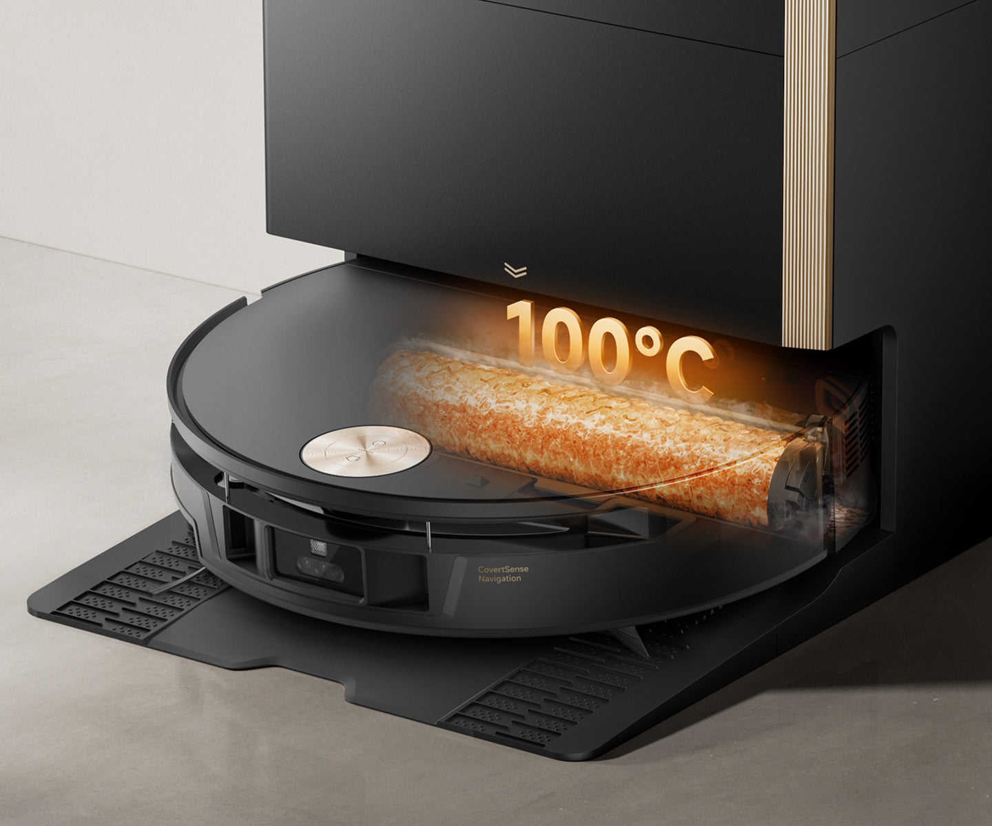 Lavage des 
serpillières à 100 °C - 