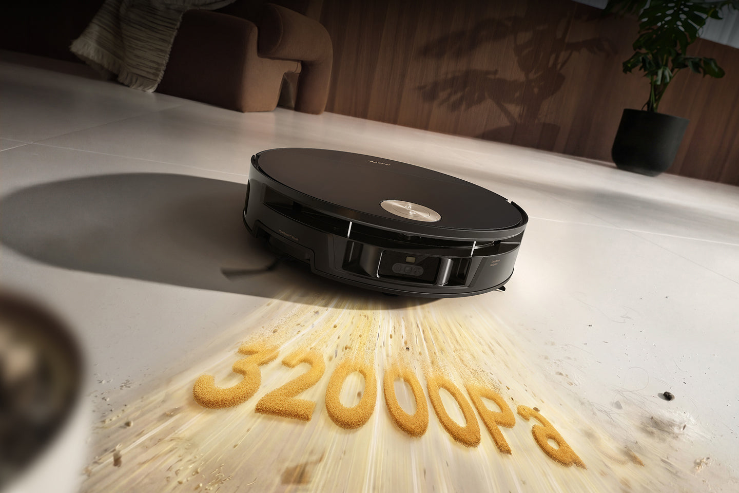 Aspiration puissante de 32 000 Pa*