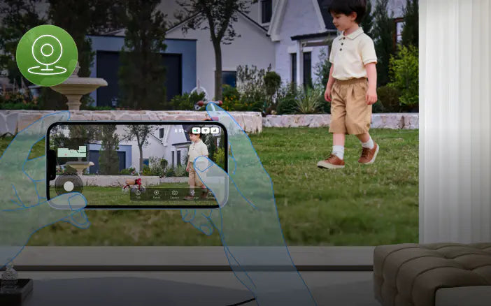 TrueGuard™ - Vidéo live &amp; patrouille pour votre jardin