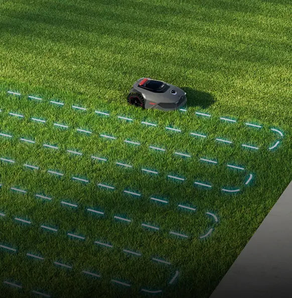 Parcours en U + longue autonomie pour une tonte efficace - 