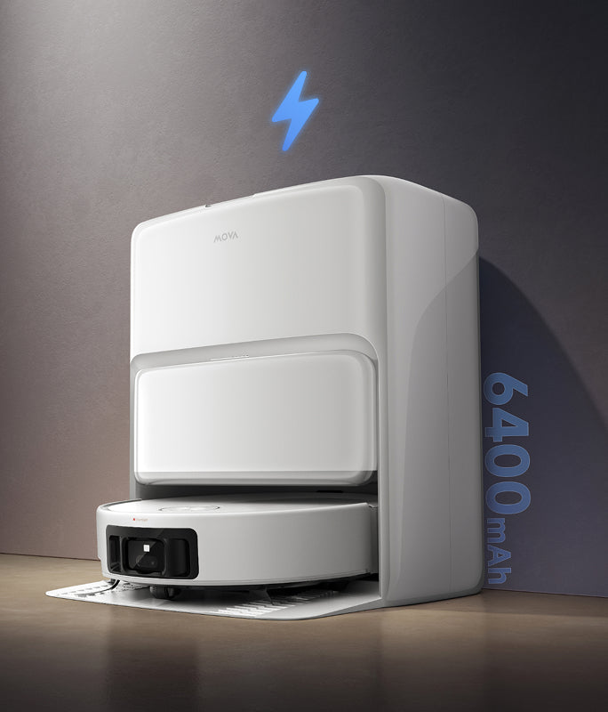 mova z60 ultra roller standalone batterie haute capacité, autonomie d'une journée entière