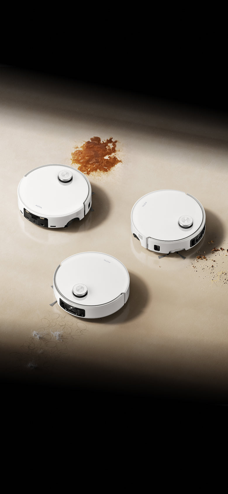 mova z60 ultra roller standalone là où il passe, la pureté le suit